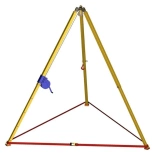 Trójnóg miproCrane z wyciągarką linową ręczną i z wysokością podnoszenia + 20m (udźwig: 1000 kg) 33967277