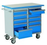 Wózek. szafka stalowa narzędziowa GermanTech (wymiary: 1025x600x900 mm) 99724946