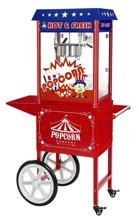 Maszyna do popcornu z wózkiem, amerykański design Royal Catering (moc: 1500W, wydajność: 5 kg/h) 45670651