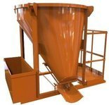 STAPROT Pojemnik do betonu z wylewem skośnym i z podestem roboczym + rękaw 2 metry + obejma (pojemność: 0,75 - 1,5 m3) 25277205