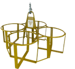 Kosz na wiadra, ilość wiaderek 4 (obciążenie robocze: 160 kg) 33981985