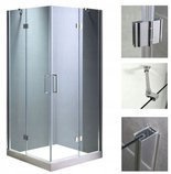 Kabina prysznicowa 90x90 szkło 6mm kwadrat uchylna 23178193
