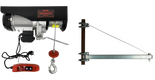 Wyciągarka linowa elektryczna Industrial 230V (udźwig: 500/990 kg, wysokość podnoszenia: 12m / 6m) + Maszt 55979926