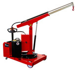 LIFERAIDA Żuraw elektryczny z ramieniem obrotowym - elektryczne sterowane za pomocą proporcjonalnych dźwigni (udźwig: 100-500 kg, maks. wysieg ramienia: 1430-1930 mm, maks. wysokość: 2737 mm) 03082261