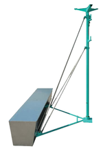 Zestaw do przekształcenia mocowania rozporowego w wolnostojące z odciągami i skrzynią balastową 150kg i 200kg 05679729