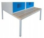 Podstawa z siedziskiem pod szafkę bhp szer. 900, kolor: RAL7035 (jasnoszary) 09276453