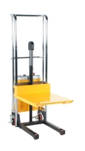 Wózek paletowy platformowy podnośnikowy elektryczny GermanTech 400 kg 85-1500 mm