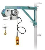 Wciągarka linowa budowlana z przedłużanym wysięgnikiem (udźwig: 150 kg, wysokość podnoszenia: 40 m) 05668335