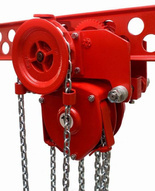 Wózek szynowy do wyciągarek przejezdnych (wysokość podnoszenia: 3m, zakres toru jezdnego: 106-170 mm) 9588171