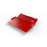 Osłona silnika i przedniego mostu Mitsubishi Pajero 4 / Montero 4 2006-2014 czerwona 59880829