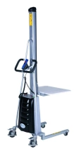 Wózek podnośnikowy z podestem elektryczny GermanTech (max wysokość: 1700 mm, udźwig: 100 kg) 99724814