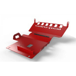 Osłona chłodnic. silnika i przedniego mostu Mercedes X-klasa X-class 3.0 V6 2018- czerwona 59880588