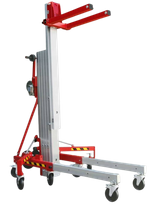 Podnośnik towarowy z wciągarką z automatycznym hamulcem (maks. wysokość podnoszenia: 6,3 m, maks. udźwig: 200 kg) 27481897