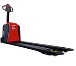 Elektryczny wózek paletowy z długimi widłami (udźwig: 1800 kg, długość wideł: 1800 mm) 00082482