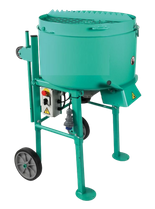 IMERBUS Profesjonalna mieszarka do zapraw (pojemność zbiornika: 120 L, prędkość mieszania: 38 obr./min., silnik: 230V/50Hz, 1.4 kW, 9 A) 05668329