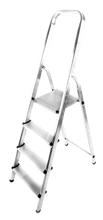 Drabina domowa aluminiowa jednostronna 4 stopniowa (wysokość robocza: 2,90m) 99674632