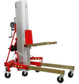 Podnośnik towarowy z wciągarką z automatycznym hamulcem (maks. wysokość podnoszenia: 3,55 m, maks. udźwig: 440kg) 27481904