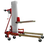 Podnośnik towarowy z wciągarką z automatycznym hamulcem (maks. wysokość podnoszenia: 6,6 m, maks. udźwig: 220 kg) 27481896