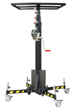 Podnośnik towarowy z wciągarką z automatycznym hamulcem na kołach (maks. wysokość podnoszenia: 4,56 m, maks. udźwig: 125 kg) 27481884