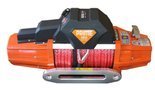 Wyciągarka Prime 13.0XE 13000lbs [5897kg] z liną syntetyczną 12V (lina: 10 mm czerwona 25m 10400kg +duży hak, kolor wyciągarki: pomarańczowy) 81877861